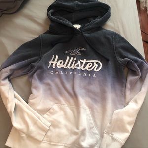Ombré Blue Hollister Hoodie